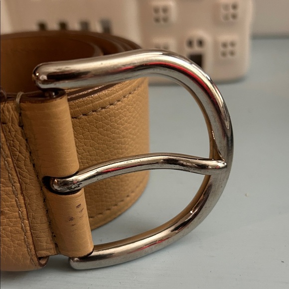 Prada Tan Leather women's Belt - Picture 2 of 12